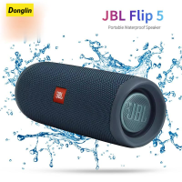 Donglin Original JBL flip 5ลำโพงบลูทูธ IPX7กันน้ำกลางแจ้งไร้สายลำโพงสเตอริโอเบสมินิลำโพง