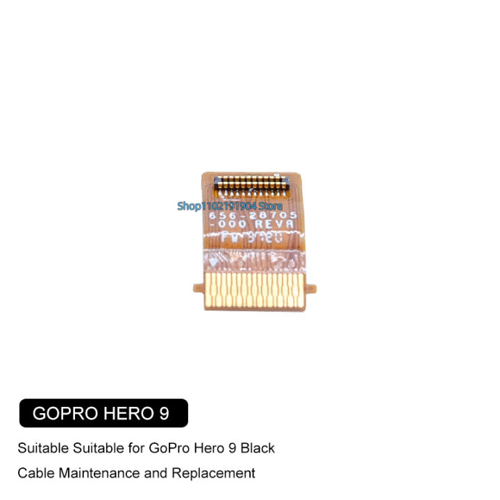 สวิตช์ไฟเดิมการเชื่อมต่อวงจร-gps-กับสายเคเบิลเมนบอร์ดสำหรับ-gopro-hero-9-action-camera