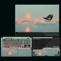 Laptop Decal for New ASUS ROG Strix Scar G614J/G634J/G834J Vinyl Sticker for ROG Strix SCAR G533Z/G533Q/G733Z/G733C Custom Skin