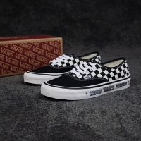 Vans Style 44 รองเท้าผ้าใบลําลอง พิมพ์ลายตัวอักษร Anaheim สีขาวดํา เข้ากับทุกการแต่งกาย -1693 9138