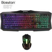 Bộ Bàn phím và Chuột game Bosston 837 USB LED 7 màu