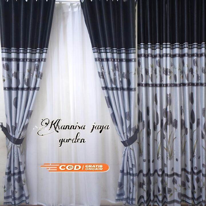 Gorden ruang tamu 2023/Gorden jendela panjang/Gorden murah tapi mewah