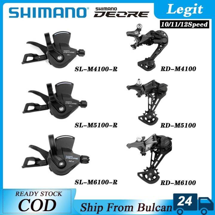 Shimano Deore M4100 M5100 M6100 Shifter Lever Derailleurs 10/11/12
