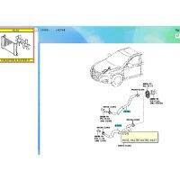 ท่อน้ำ Hose Heater Water Outlet/Inlet 87245-06550/87245-06540 แท้ห้าง Chiraauto