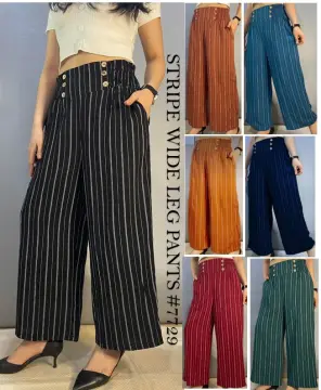OMA RED SLEEVE TOP AND High Waist Palazzo Pants - dlooksbykiki eStore-mncb.edu.vn