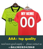 New 2022 Top quality Soccer jersey 2223 B. Fernandes Football Sancho Pogba player version Soccer jerseys