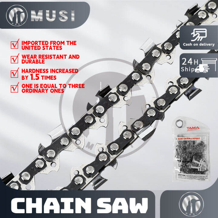 New Chainsaw Chain Import from America 20 22 24 inches harder Silver
