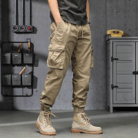 Gifts Pure Cotton Pants MenS Tide Brand In Summer Loose And Leisure American Boy Function Retro Sports