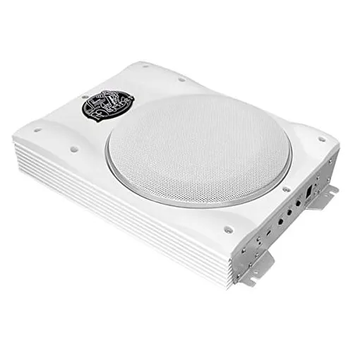 Pyle Low Profile Marine Subwoofer System 1000 Watt 8 Inch Slim Active