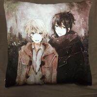 New No.6 Shion Nezumi  Anime two side Pillowcases Hugging Pillow Cushion Case Cover Otaku Gift 121 Nails Screws Fasteners