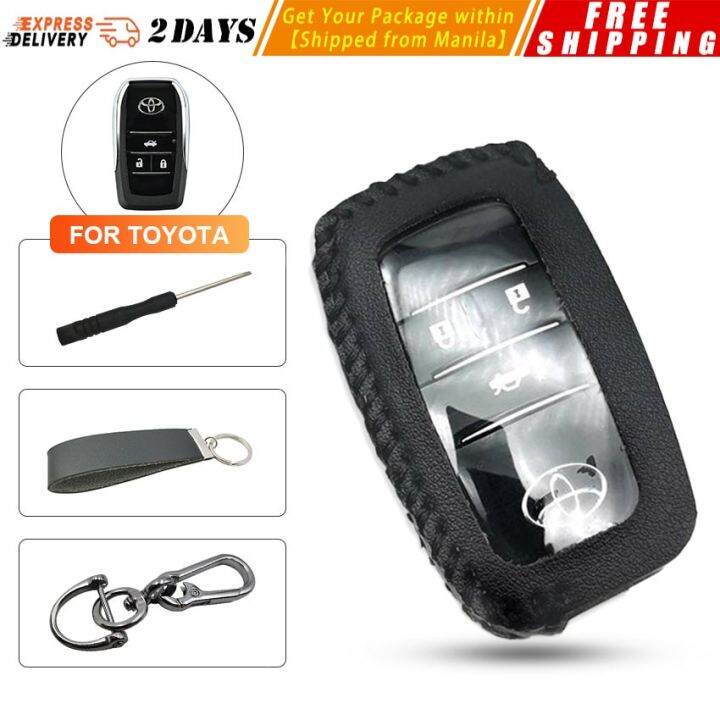 【ZPHLetherNS Style】For Toyota Car Key Bag Key Ring Cover Key Bag