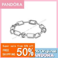 ✥☢Pandora me สร้อยข้อมือ เงินแท้ 925 ประดับลูกปัด พร้อมกล่อง ของขวัญแฟนสาว DIY