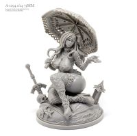 75mm Resin model kits figure beauty colorless and self-assembled A-1294