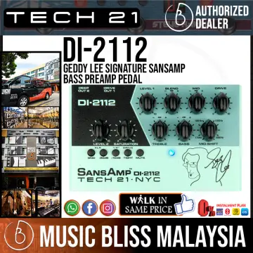 Tech 21 YYZ Shape Shifter Geddy Lee Signature SansAmp Bass Preamp