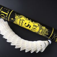 Original Rsl Badminton ShuttlecockNo.5 High Quality Duck Feather Shuttlecock Badminton Ball 76 77speed