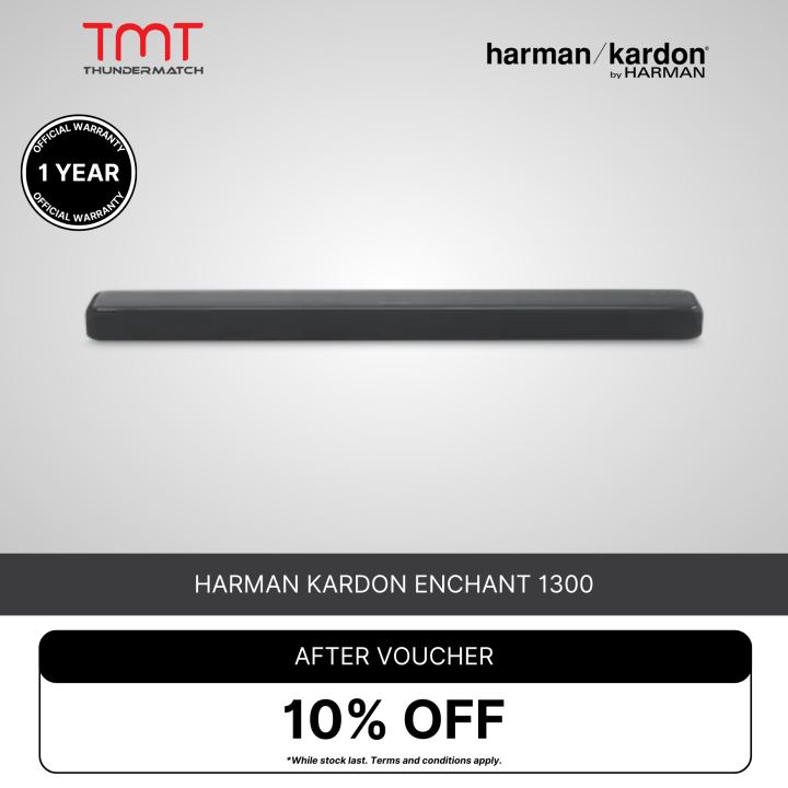 Harman Kardon Enchant 1300 All In One 13 Channel Soundbar With Multibeam™ Surround Sound (1 Year