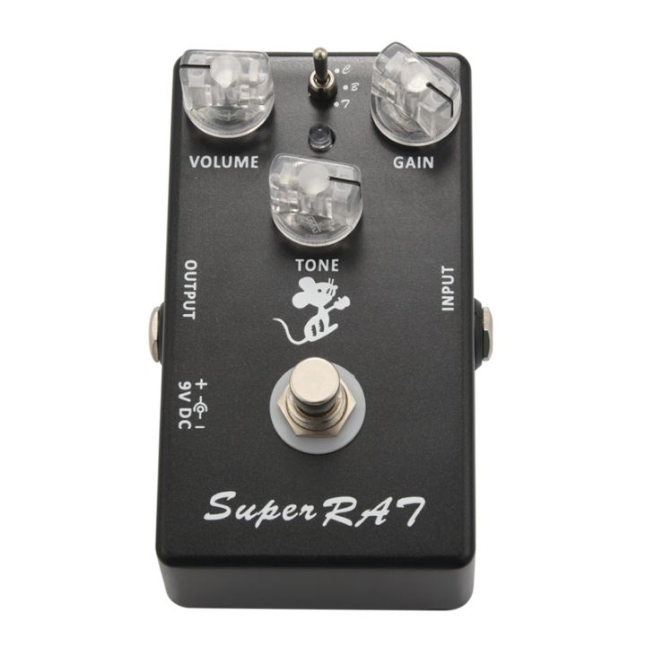 mosky-super-rat-guitar-effect-pedal-hand-made-three-mode-effects-classic-rat-distortion-boost-preamp-3-in-1-amazing-pedal-based-on-pro-co-rat