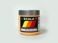 สีสกรีนเสื้อ สีสกรีนผ้า สีลอย Scala สีเหลืองทอง 0.5 ก.ก.