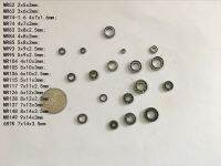 10ชิ้น MR ซีรีส์ MR52 MR63 MR74 MR85 MR105 MR106 MR128 MR148แบริ่งแบบจำลองขนาดเล็กเปิดประเภทแบริ่งลูกร่องลึกไม่ได้ปิดผนึก