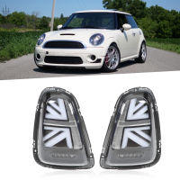 VLAND for JCW Union Jack Full LED Tail Lights Clear Lens Replacement for Mini Cooper R56 R57 2007-2013 New