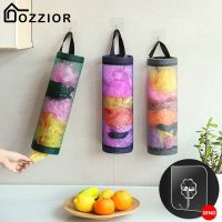 【LZ】■♚▧  Organizador do saco plástico para a cozinha suporte do armazenamento despensa distribuidor do saco do mantimento montagem da parede casa
