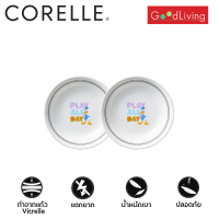 Corelle ชุดจานก้นลึกซุปรุ่น Mickey PlayWfriends ขนาด 6.8 นิ้ว (17 ซม.) จำนวน 2 ชิ้น   /C-03-413-PWF-2/TH