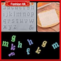 FASHIONHA เครื่องประดับ เครื่องมือการผลิต DIY คริสตัล แฮนด์เมด วางกาว ซิลิกาเจล แม่พิมพ์ซิลิโคนตัวอักษร แม่พิมพ์ตัวเลข แม่พิมพ์เรซินตัวอักษร