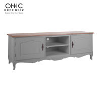 CHIC REPUBLIC SARITA/160,ชั้นวางทีวี - สี เทา , ขาว