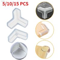 ☑﹍ 5pcs Baby Safety Silicone Corner Protector Table Soft Transparent Child Anti Collision Table Corner Edge Protection Cover