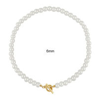 Metal Gold Color Bead OT Jewelry Gift Clasp Pearl Chain Fashion