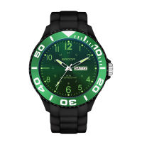 SANDA New Watch Men Luxury nd Watch Men 5ATM Waterproof Thin Light Green Quartz Sports Wristwatch Man Relogio Masculino 6051