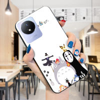 เคสโทรศัพท์พร้อมสำหรับเคส Vivo Y02A Y02T การ์ตูนน่ารักเด็กหญิงเด็กชายซิลิโคนกันกระแทกเคสโทรศัพท์ป้องกัน TPU ฝาหลัง