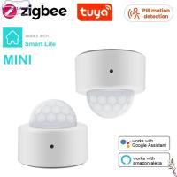 การเคลื่อนไหวของ PIR Tuya Smart Zigbee เซนเซอร์อัจฉริยะ ร่างกายอินฟราเรด ZigBee ขนาดเล็ก ของใหม่ ไร้สายแบบไร้สาย Tuya Zigbee ชีวิตอัจฉริยะในบ้าน