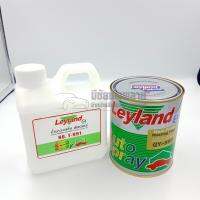 ชุดสีพื้น Leyland : ประกอบด้วยนำ้ยาวอชชิ่งฟิลเลอร์รถยนต์ (1ลิตร) และ Wash Primer   (สีกากีเเกมเขียว) 900ML ผสมพ่นพื้นสแตนเลส