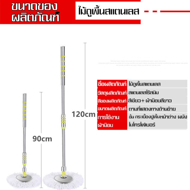 ไม้ถูพื้น-หมุนได้360องศา-spin-mop