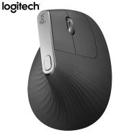 เมาส์เลเซอร์บลูทูธไร้สายแบบชาร์จไฟได้ Logitech MX แนวตั้งที่เหมาะกับการยศาสตร์4000 DPI