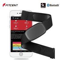 FITCENT 5.3กิโลเฮิร์ตซ์ H Eart Rate Monitor สายรัดหน้าอกบลูทูธ ANT HR เซ็นเซอร์สำหรับ Peloton Garmin นาฬิกาขั้วโลก Wahoo ออกกำลังกาย DDP โยคะ