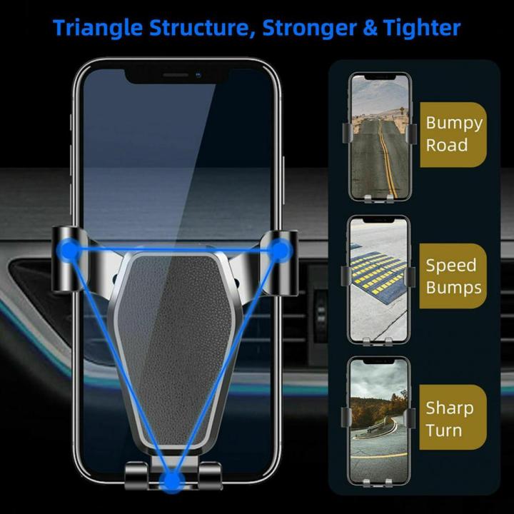 phone-mount-lightweight-phone-rack-portable-shock-proof-practical-gravity-car-phone-holder-car-mounts
