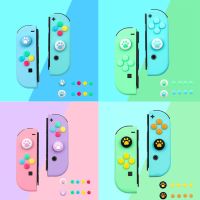 Key Sticker Joystick Button Thumb Stick Grip Cap Protective Cover for Nintendo Switch Joy-Con Controller Skin Colorful Case Controllers