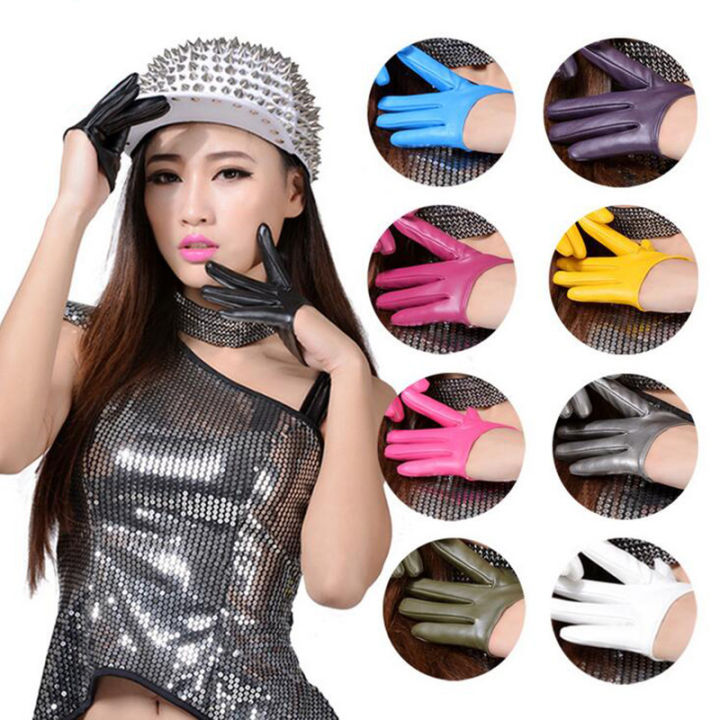 mens-womens-fashion-nightclub-show-half-palm-pu-leather-gloves-couple-models-multi-color-punk-gloves-l63