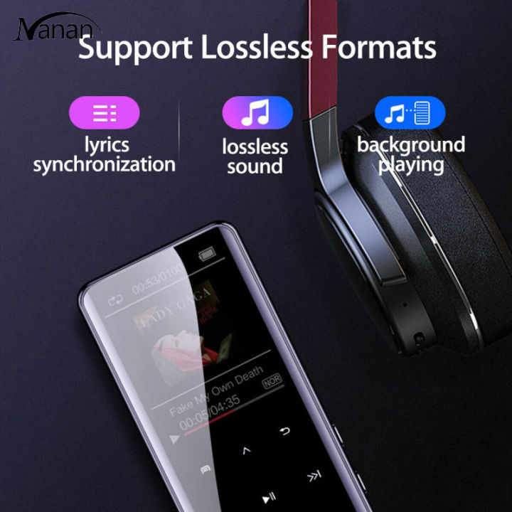 เครื่องบันทึกวิทยุเอฟเอ็มสื่อ-mp4ลำโพงเล่นเพลงกีฬาเครื่องเล่น-hifi-mp3บลูทูธ