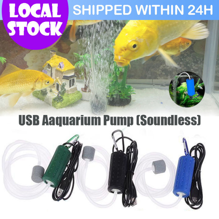 Usb Aquarium Air Pumpsoundless Portable Mini Usb Aquarium Fish Tank