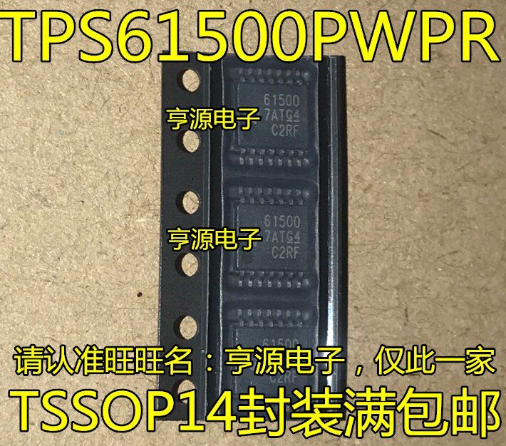 TPS61500 TPS61500PWPR แพทช์ TSSOP-14การพิมพ์หน้าจอ: ไดรฟ์61500นำภาพ