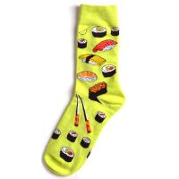 New Colour Food Sushi Men Crew Socks Happy Sock Casual Harajuku Fashion socks