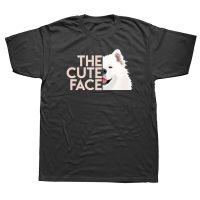 Funny The Cute Face Samoyed Dog T Shirt Graphic Cotton Streetwear Short Sleeve Birthday Gifts Summer Style T-shirt Mens Clothing