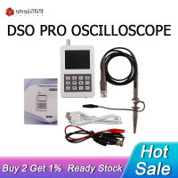 1 Set Digital Handheld Oscilloscope 5M Bandwidth 20MSps Sampling Rate Mini Size DSO PRO Oscilloscope with P6100 Oscilloscope Probe