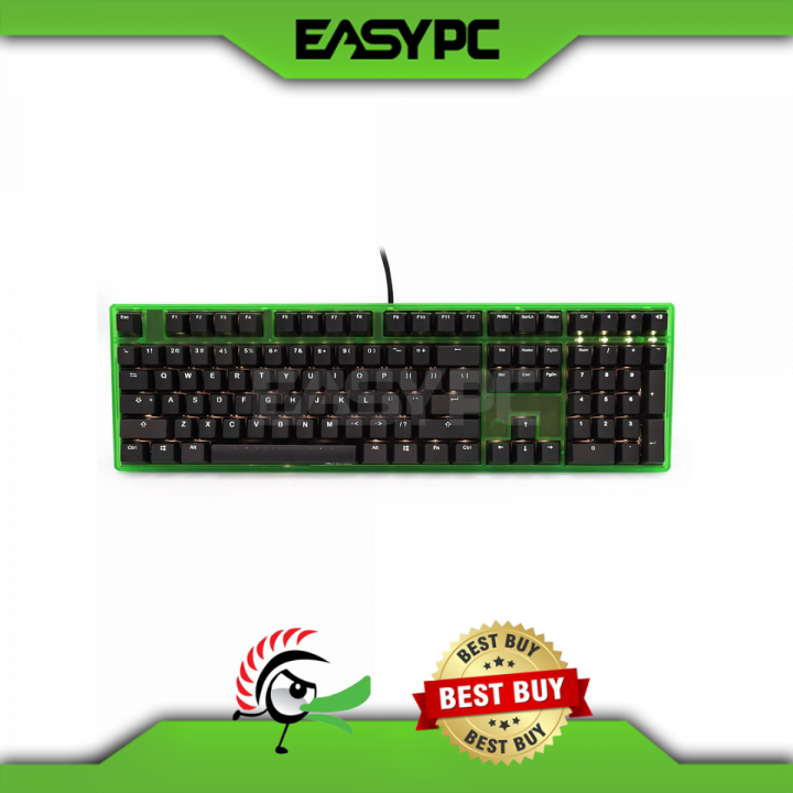 Ducky One DKON1508SCUSADAGW2 White LED Cherry MX Blue Mechanical