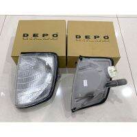 รถยนต์ led ไฟเลี้ยว led DEPO ไฟมุม ไฟเลี้ยว BENZ W124 เลนส์ขาว