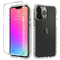 {Chaoke digital branch} สำหรับ iPhone 12 11 13 Pro Max Xs XR X 8 7 6S 6 Plus SE 2022กันกระแทกเกราะแข็งแกร่งเคสทึ่คลุมโทรศัพท์ใส Coque Fundas