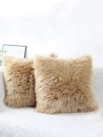 【hot】▫ Fur Pillowcase Cushion Cover Hair New Luxury Faux Throw